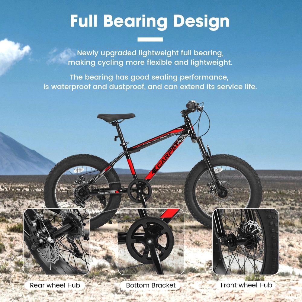 Carbon Bike Frame - 20-дюймовый горный велосипед для детей и