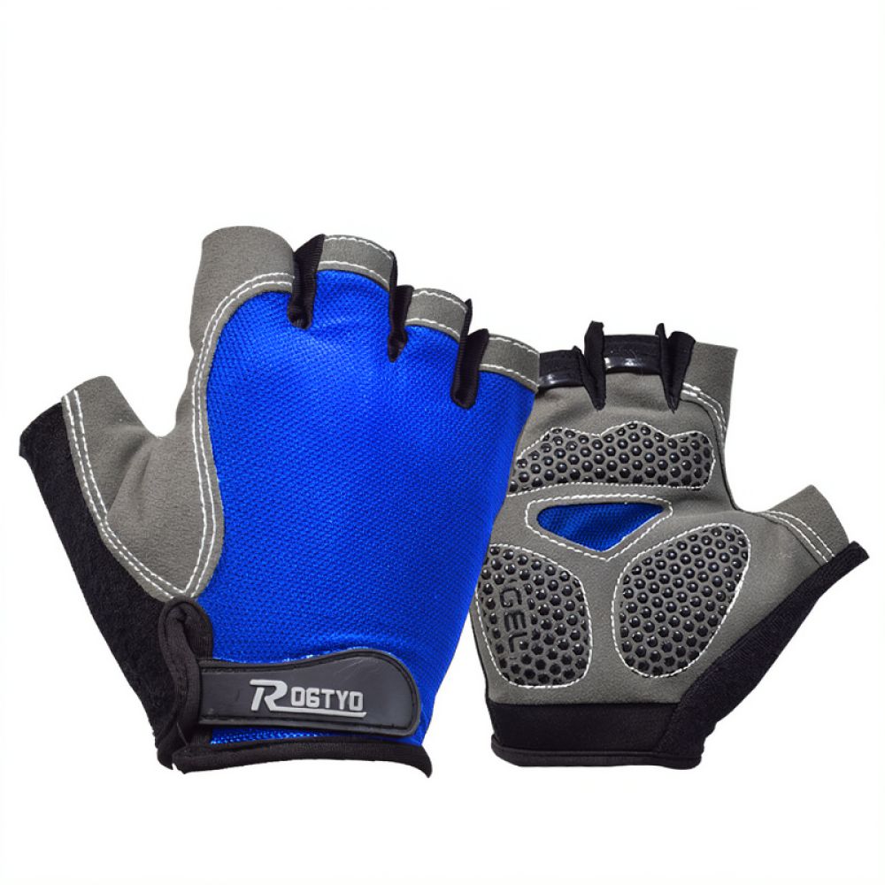 Cycling Gear And Equipment - Ударопрочные велосипедные перчатки без пальцев, летние,